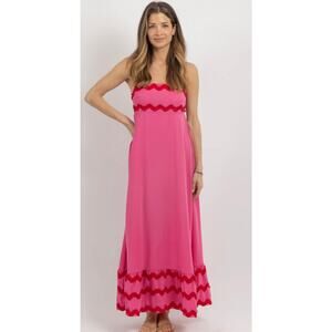 Boutique Pink Dress, size Large